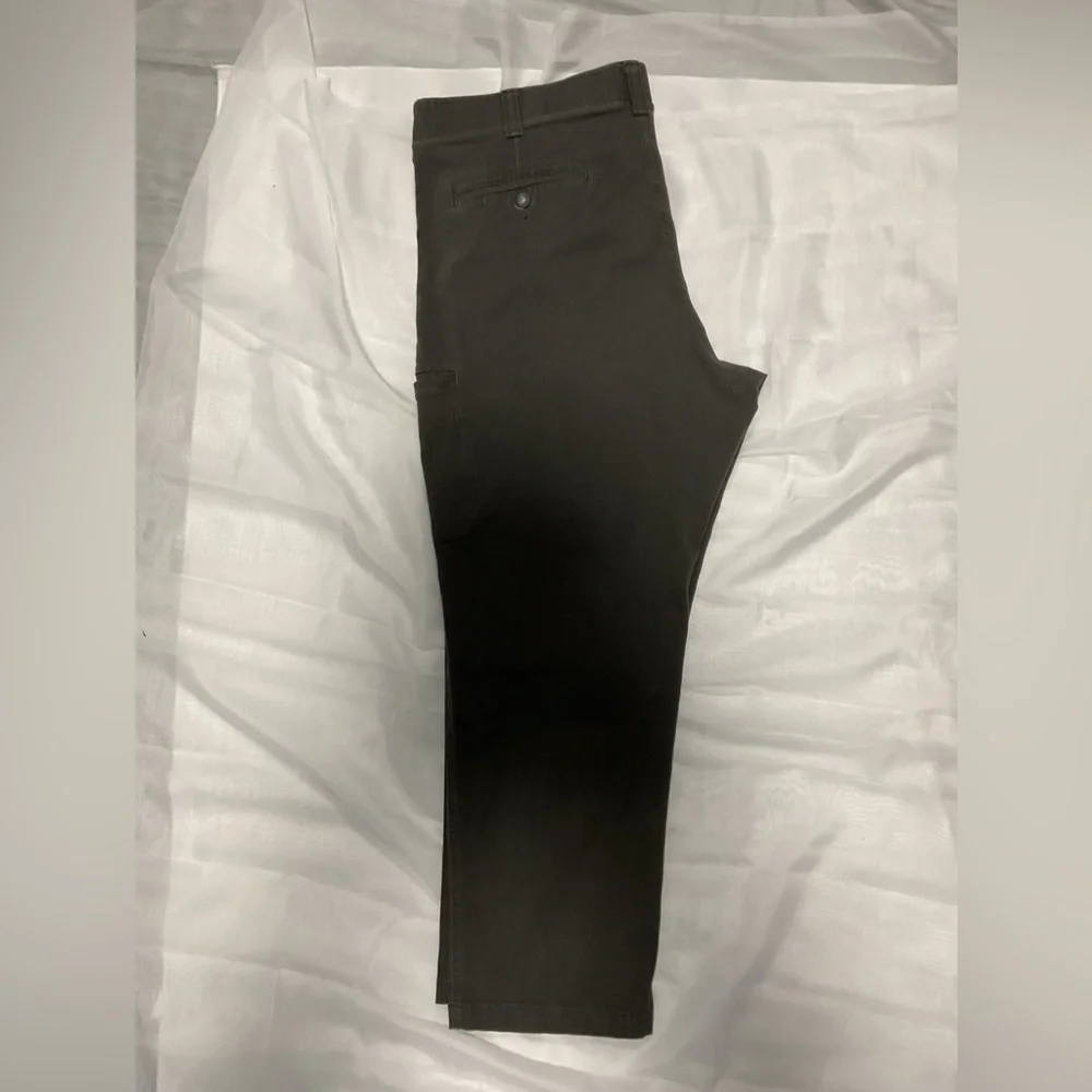 EUC Lee Performance Series Extreme Comfort Straight Fit Jeans 44 x 30 Dark Olive - Picture 7 of 7